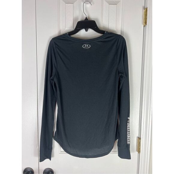 Underarmour Womens Black Blouse Size M - Picture 3 of 3